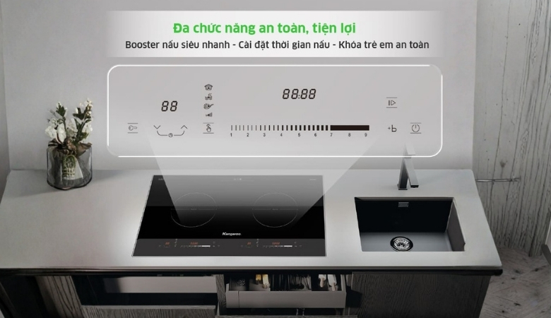 Bếp từ Kangaroo đa tính năng
