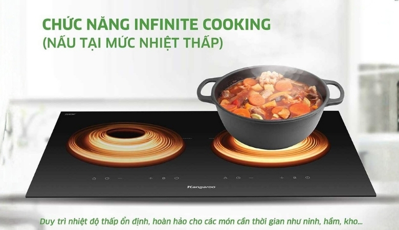 Bếp từ Kangaroo chức năng giữ ấm