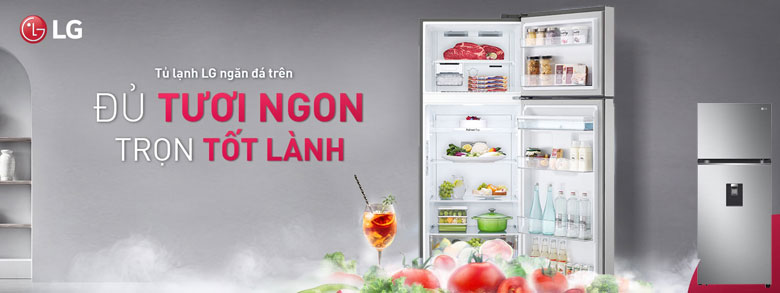 Tủ lạnh LG GN D372PS những thông tin cần biết