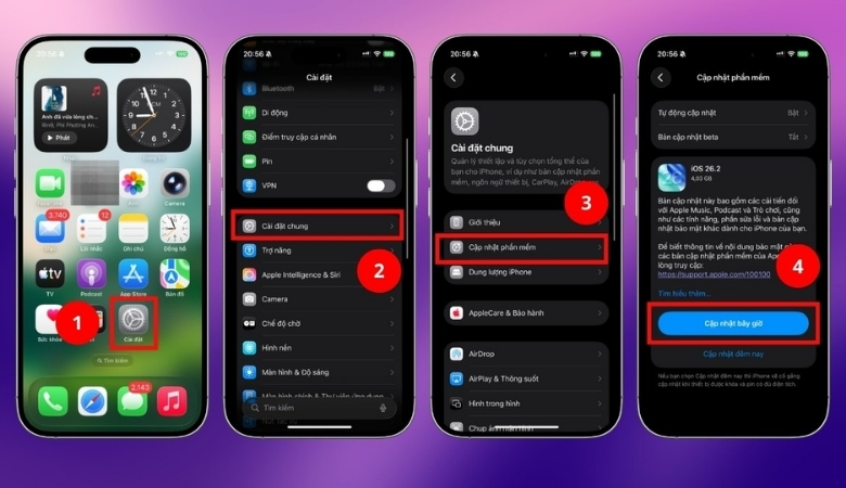 Khắc phục iPhone vào ứng dụng bị văng ra bằng cách cập nhật iOS