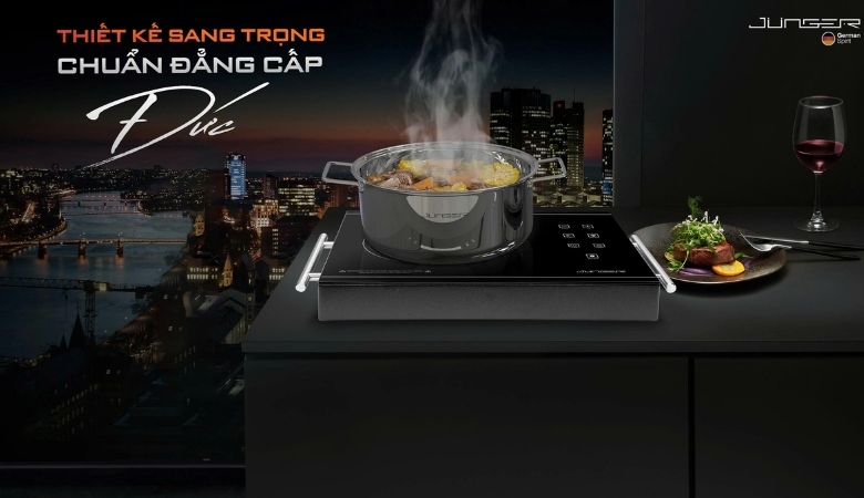 Bếp hồng ngoại Junger thiết kế phong cách Đức 