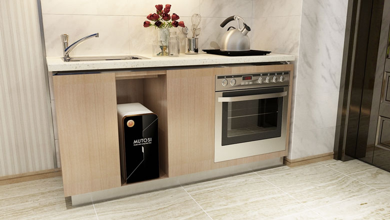 Máy lọc nước Mutosi phù hợp với nhiều không gian