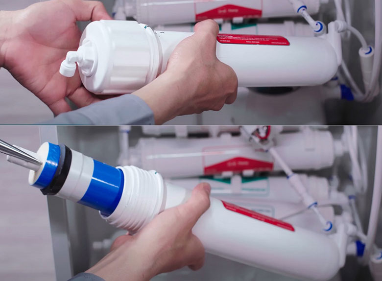 Cần thay lõi lọc máy lọc nước Mutosi định kỳ