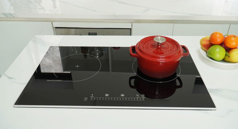 Nên lắp bếp từ âm hay dương - Bếp âm thẩm mỹ