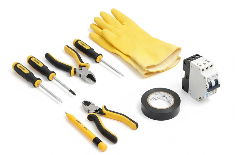 Cách đấu điện bếp từ 3 dây - Các dụng cụ cần có