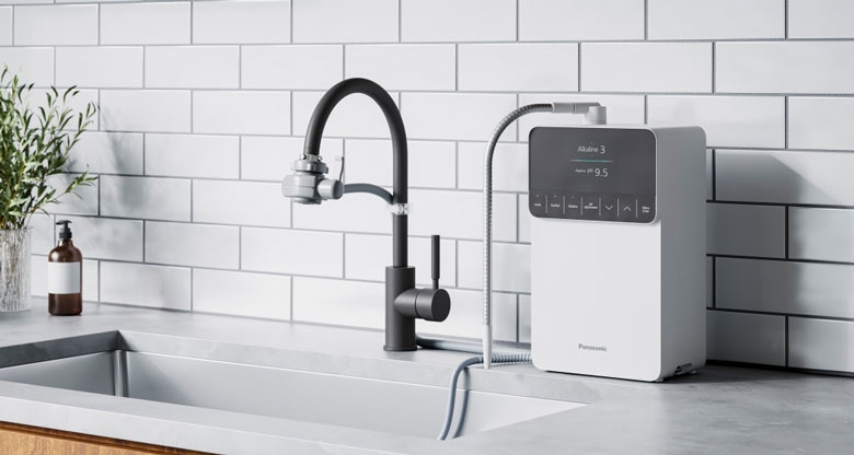Máy lọc nước Panasonic với phân khúc cao cấp có điều chỉnh độ pH
