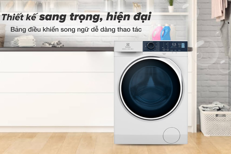 Máy giặt 9kg Electrolux Inverter EWF9024P5WB lồng ngang