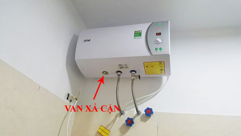 Van xả cặn bình nóng lạnh Ferroli