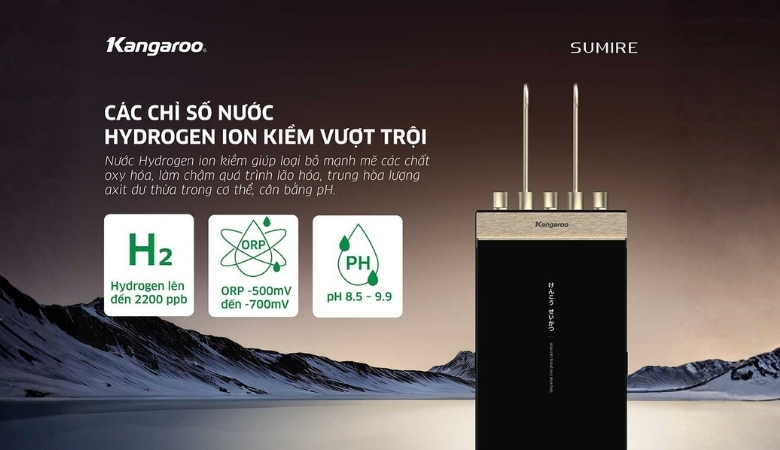 Máy lọc nước Kangaroo ion kiềm
