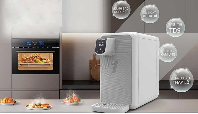 Máy lọc nước Kangaroo tính năng cảnh báo thông minh