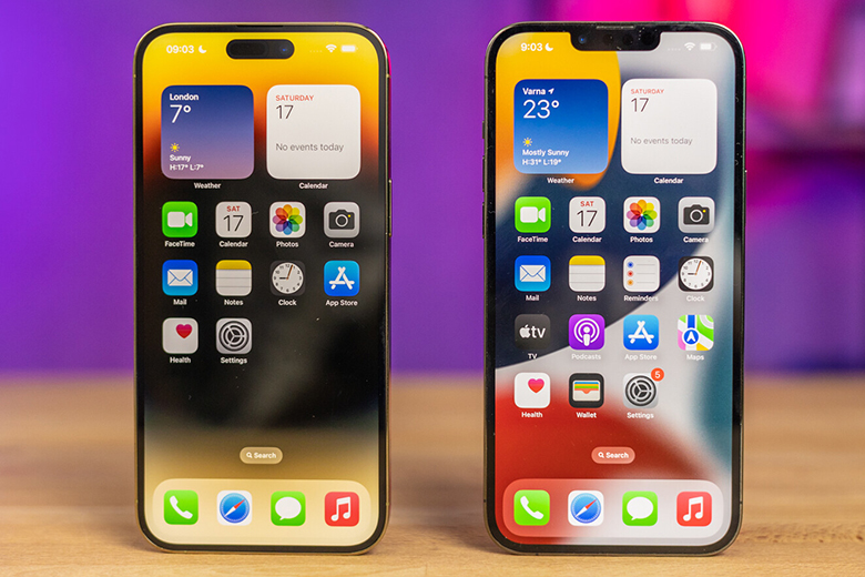 14 Pro Max 1TB MQC33VN/A Silver có notch viên thuôc