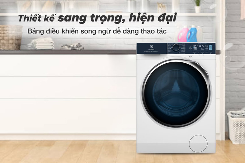Electrolux máy giặt 9kg EWF9042Q7WB lồng ngang