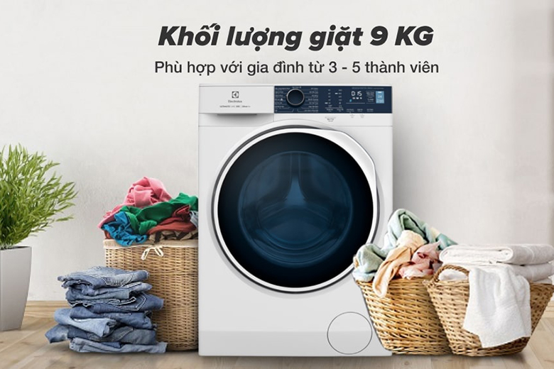Máy giặt 9kg Electrolux EWF9024P5WB lồng ngang