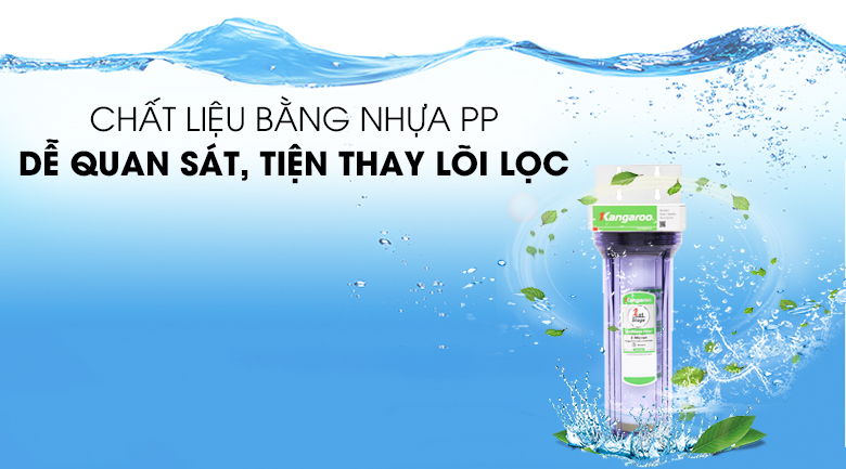 Cốc lọc đầu nguồn Kangaroo KG02G3