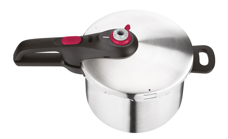 Nồi áp suất cơ inox Tefal Secure 5 Neo 6 lít P2530750 - Vật liệu cao cấp, an toàn