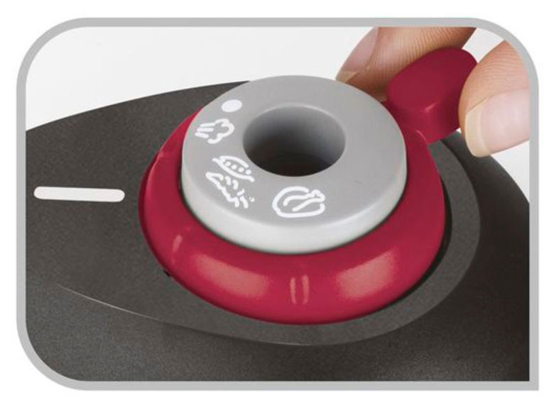 Nồi áp suất cơ inox Tefal Secure 5 Neo 6 lít P2530750 - Van xả áp an toàn