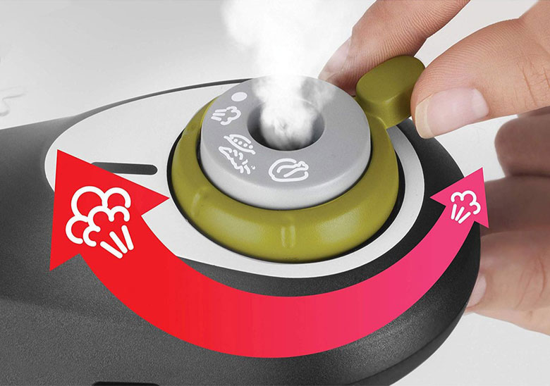 Nồi áp suất cơ đế từ inox Tefal Secure 5 Neo 4L P2534237 - Van xả tuỳ chỉnh linh hoạt