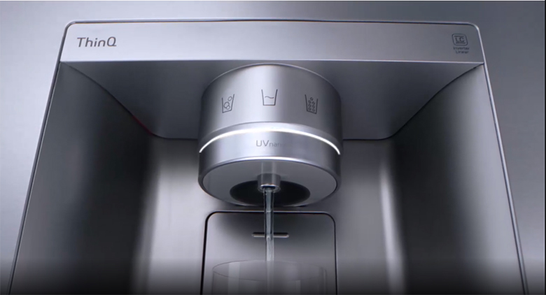 Tủ lạnh LG GR X257JS tìm hiểu lọc nước UV nano