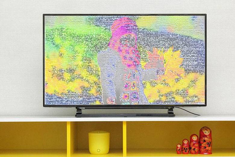 Các lỗi của Tivi Panasonic do ảnh bị nhiễu