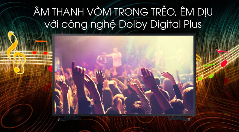 Tivi Samsung 43 inch UA43T6500 công nghệ âm thanh Dolby Digital Plus
