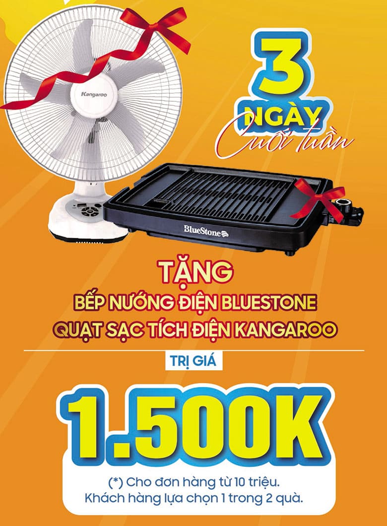 Nhận Quà Trị Giá Đến 1.5 Triệu