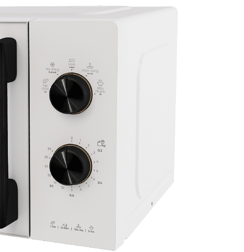 Lò vi sóng EMM20K22W điều khiển núm xoay