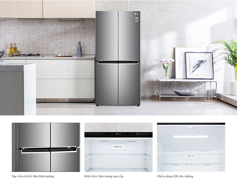 Tủ lạnh LG Inverter 530 lít GR-B53PS