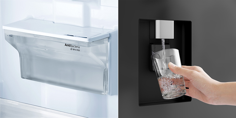 Tủ lạnh Panasonic Inverter 300 lít NR BV331GPKV có khay lấy nước bên ngoài