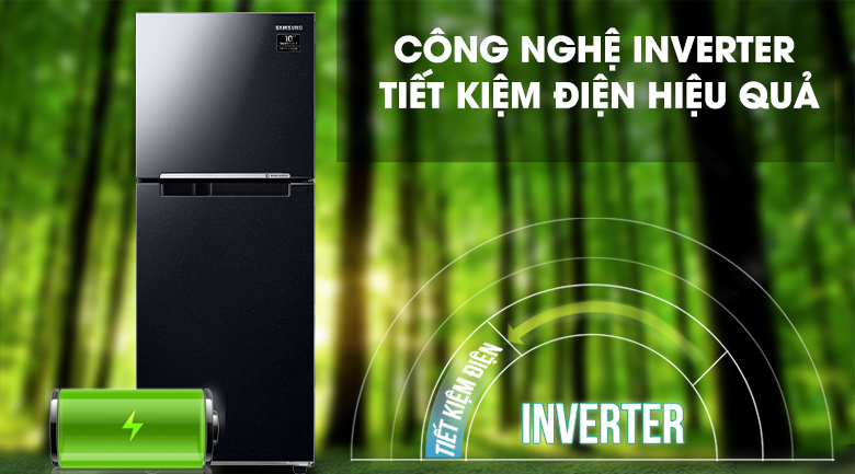 Tủ lạnh Samsung Inverter 208 lít RT20HAR8DBU SV công nghệ Inverter