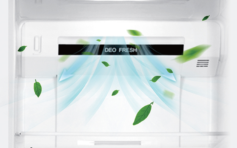 Tủ lạnh SBS Aqua AQR SW541XA BL công nghệ khử mùi, kháng khuẩn