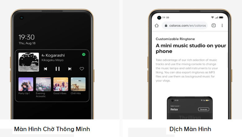 Điện thoại Oppo Reno8 T 4G 8GB/256GB Đen CPH2481 - Tính năng thông minh