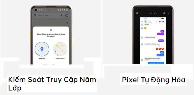 Điện thoại Oppo Reno8 T 4G 8GB/256GB Đen CPH2481 - Bảo mật nâng cao