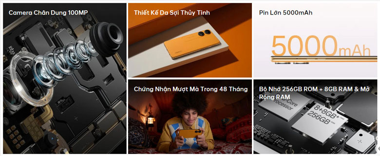 Điện thoại Oppo Reno8 T 4G 8GB/256GB Đen CPH2481