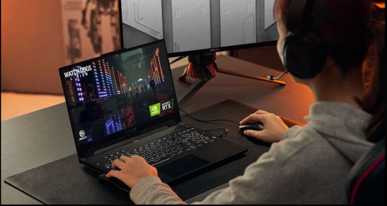 Laptop Asus Gaming TUF Dash F15 FX517ZC-HN077W - Kết nối đa dạng & linh hoạt