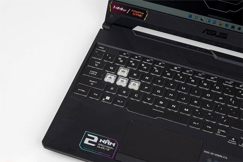 Laptop Asus Gaming TUF A15 FA506ICB-HN355W - Bàn phím & Touchpad cực nhạy