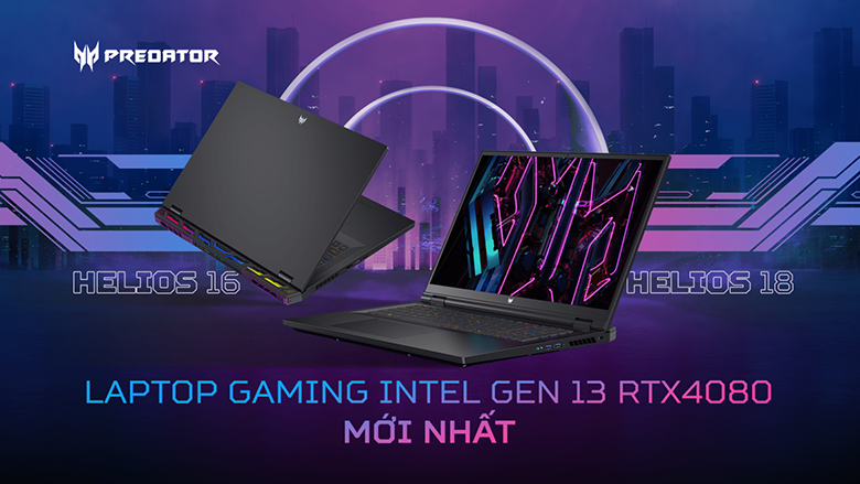 Laptop Acer Gaming Predator Helios 16 PH16-71-94N1 cấu hình khủng