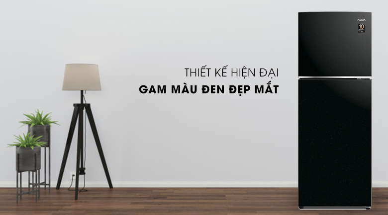 Tủ lạnh Aqua AQR-T299FA(FB) nhìn về mặt thiết kế