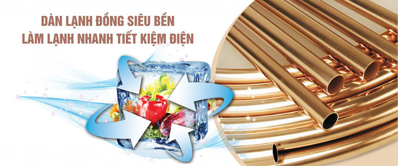 Tủ đông Sanaky 280 lít VH-4099W1 công nghệ làm lạnh nhanh