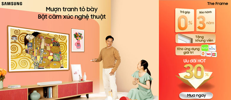 Tặng ngay 1 năm bảo hành mở rộng khi mua QLED Tivi Samsung