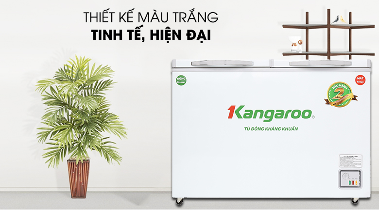 Tủ đông Kangaroo KG400NC2 nói về thiết kế