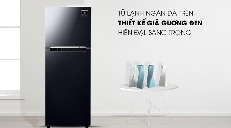 Tủ lạnh Samsung Inverter 236 lít RT22M4032BU/SV với thiết kế