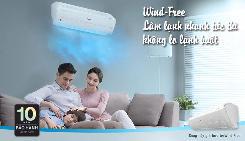 Công nghệ Wind Rree trên điều hoà Samsung điều bạn cân nhắc khi chọn
