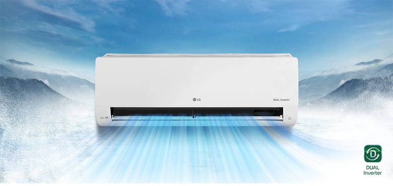 Chế độ làm lạnh nhanh chóng không đến 1 giây - Điều hòa 1 chiều Inverter V24WIN