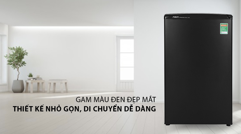 Tủ lạnh mini có ngăn đá không? Nhắc đến sản phẩm tủ lạnh Aqua 90 lít AQR-D99FA BS