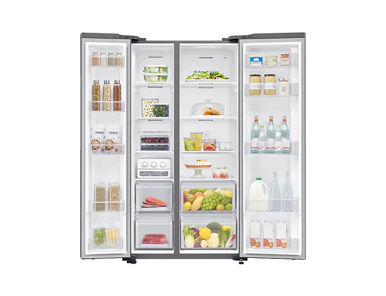 Tủ lạnh SBS Samsung Inverter 647 lít RS62R5001M9/SV về phần thiết kế