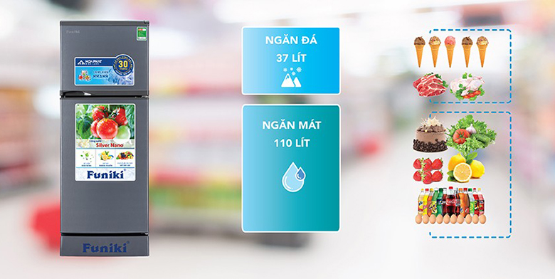 Tủ lạnh Funiki FR-152CI không thể bỏ qua công nghệ làm lạnh đa chiều