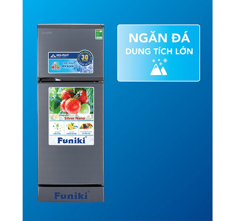Tủ lạnh Funiki FR-152CI có dung tích ngăn đá lớn
