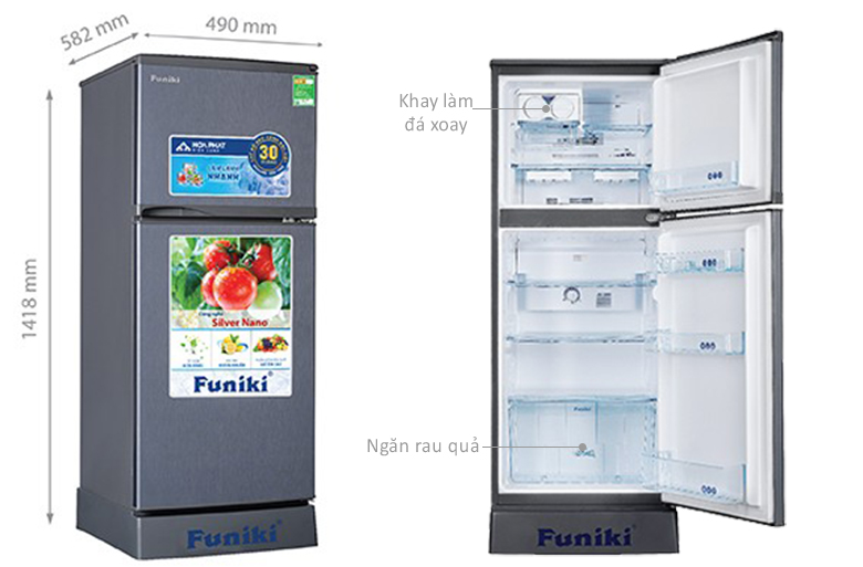 Tủ lạnh Funiki FR-152CI các thông số cơ bản