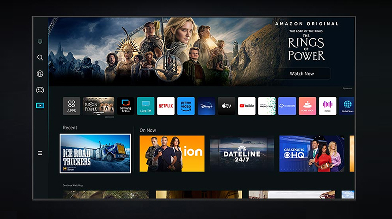 Hệ điều hành Tizen OS - Smart Tivi Samsung QLED 4K 98 inch QA98Q80C