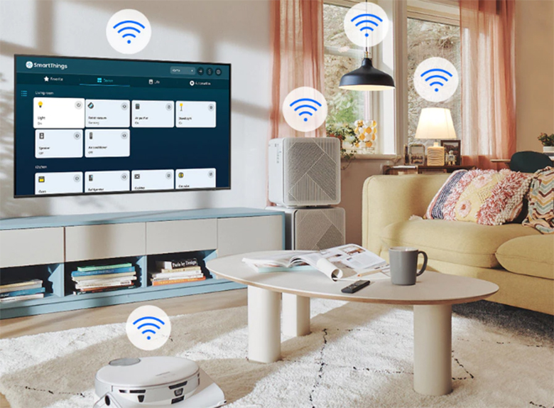 SmartThing - Smart Tivi Samsung QLED 4K 98 inch QA98Q80C